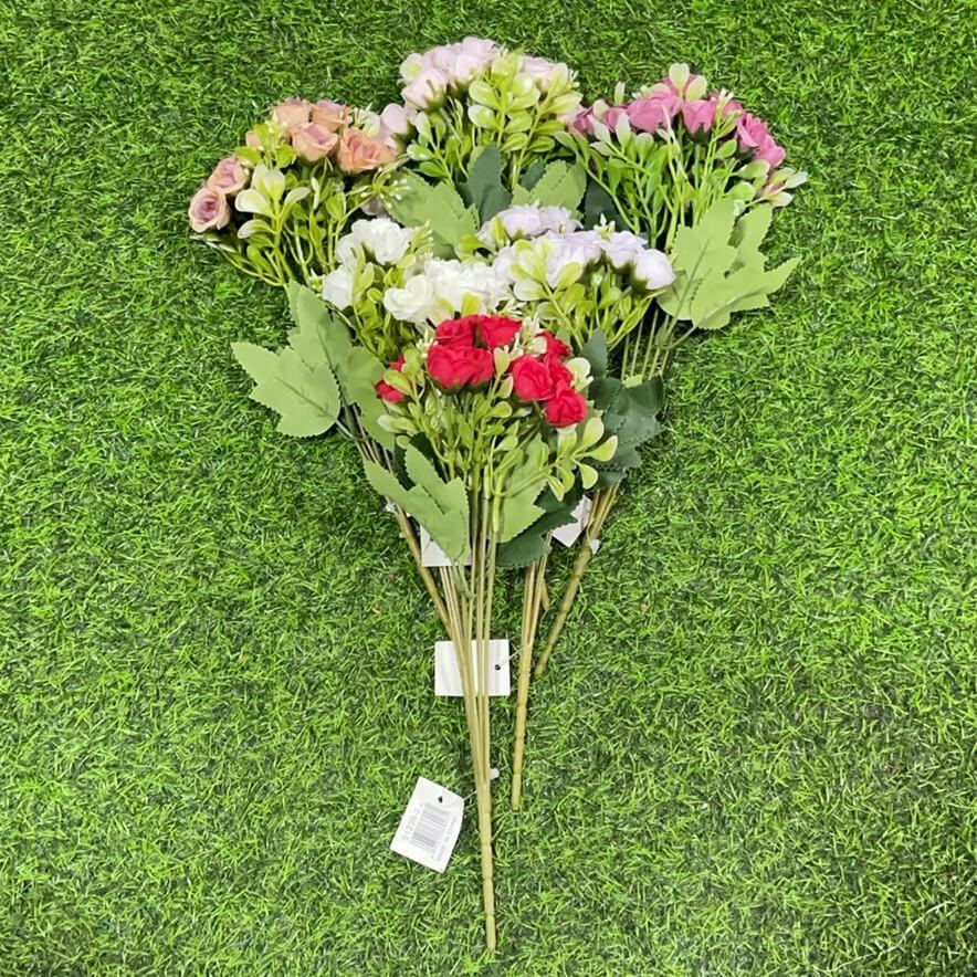 Flor artificial de rosa 51236-28