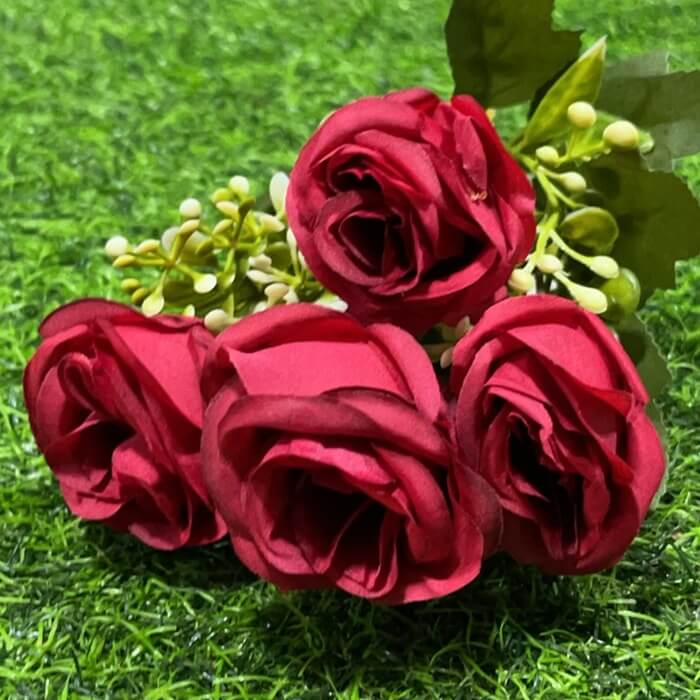 Flor artificial de rosa 51236-35