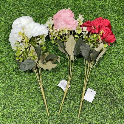 Flor artificial rosa 51236-57