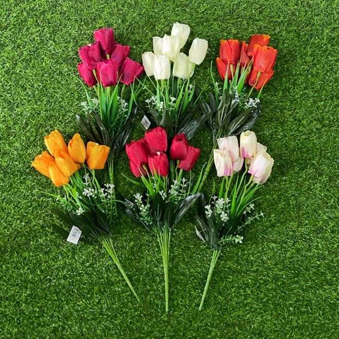 Flor articifial tulipan 51016-73