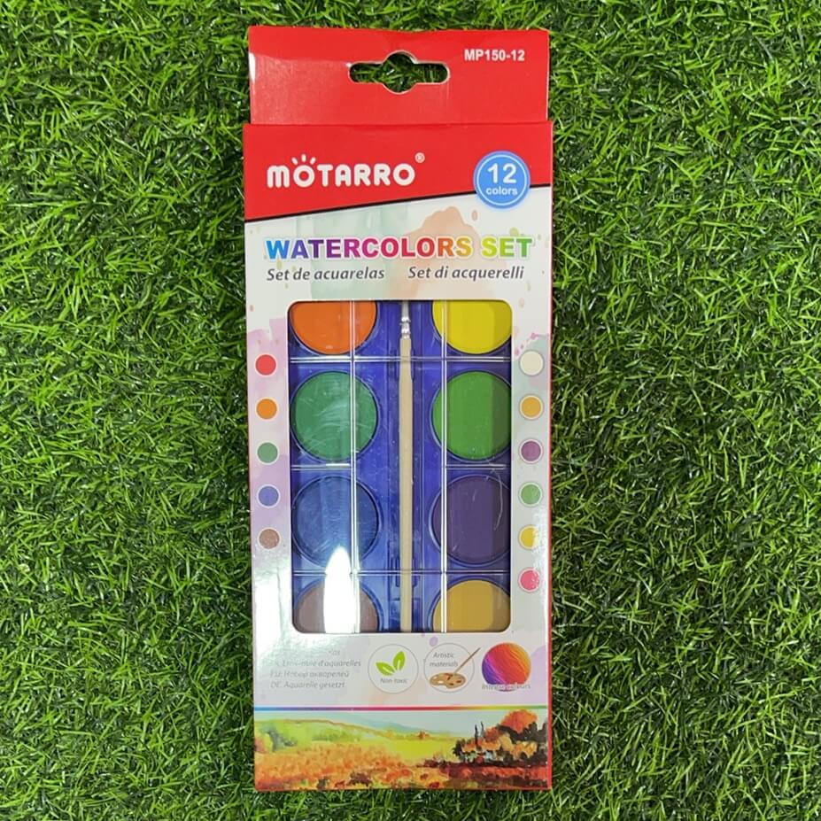 Set de acuarelas 12 coloresmp150-12