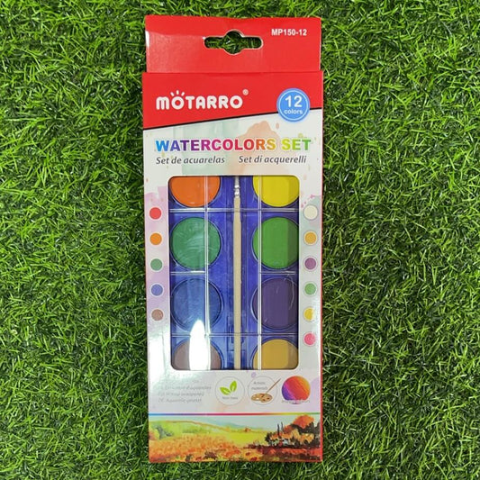 Set de acuarelas 12 coloresmp150-12