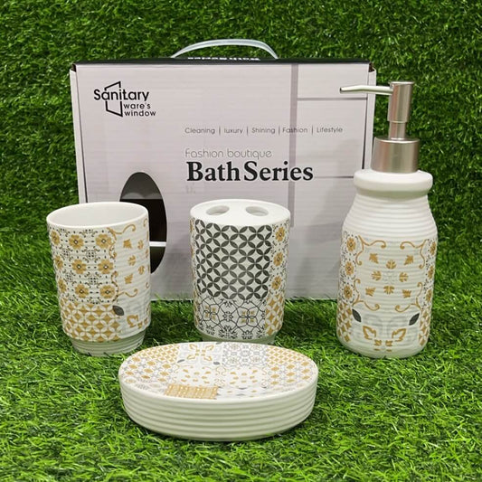 Set de bano d/flor 4pcs 51240-32