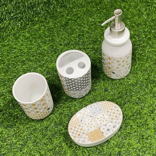Set de bano d/flor 4pcs 51240-32