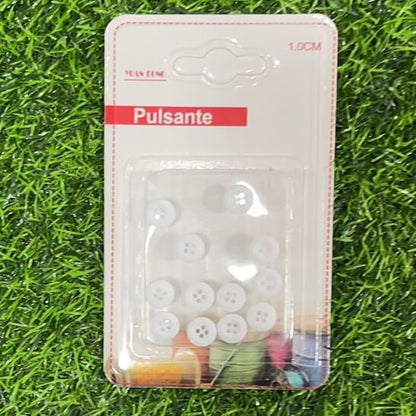 Botones blanco 1cm 12pcs51221-39