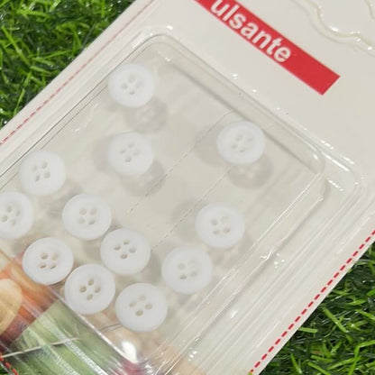 Botones blanco 1cm 12pcs51221-39