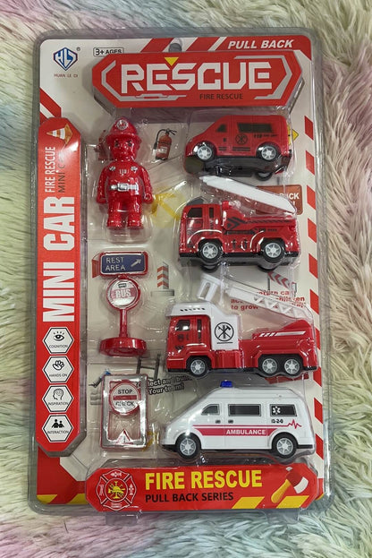 Jug camiones bomberos