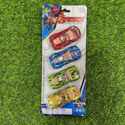 Jug. carros d/avenger 4pcs hy026