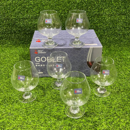 Copa vidrio g3708 6pcs 51086-177