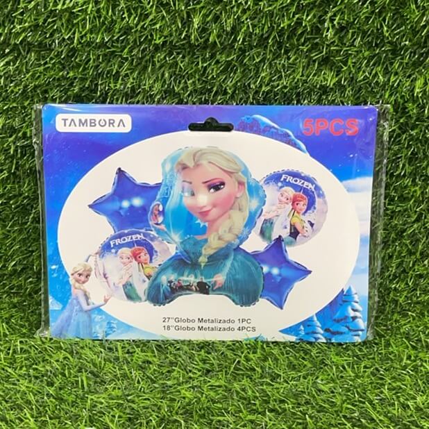 Set d/globos frozen 5pcs90118-170