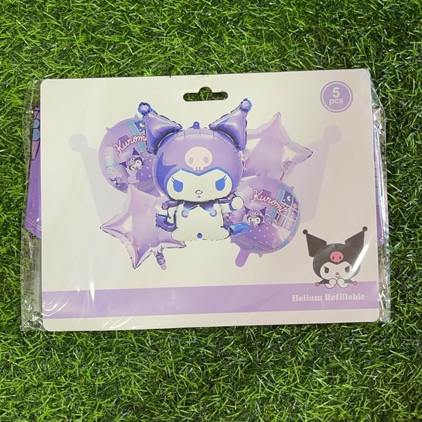 Set de globo d/kuromi 5pcs90118-362
