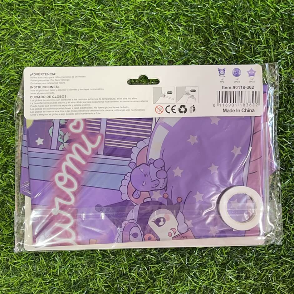 Set de globo d/kuromi 5pcs90118-362