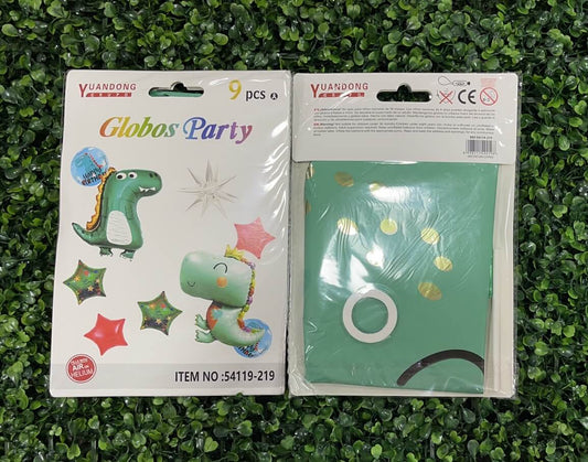 Globos para fiesta 9pcs 54119-219