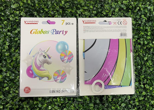 Globos para fiesta 7pcs 54119-222