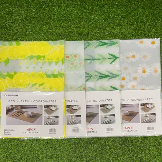 Individual c/diseno 6pcs 90137-6