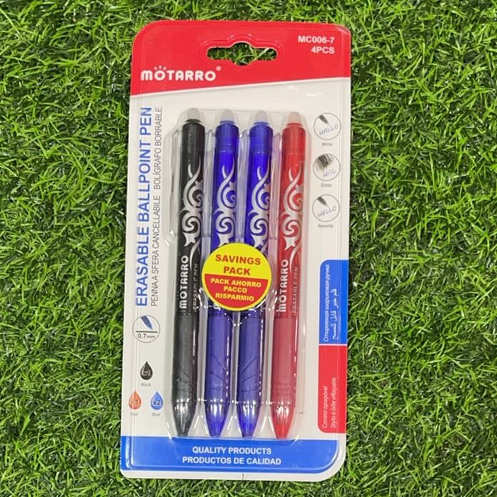 Lapicero borrable 4pcs mc006-7