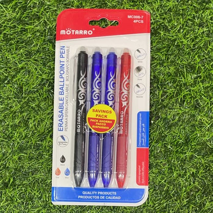 Lapicero borrable 4pcs mc006-7