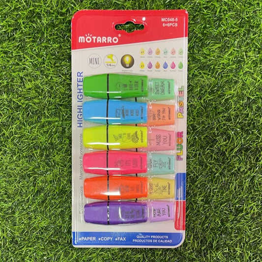 Mini resaltador 12pcs mc048-5