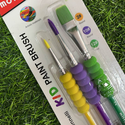 Pinceles p/ninos 3pcs mp154-2