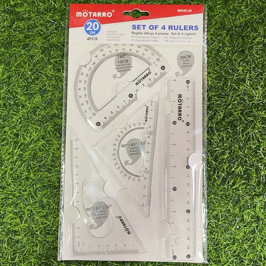 Set de reglas 4pcs mi049-20