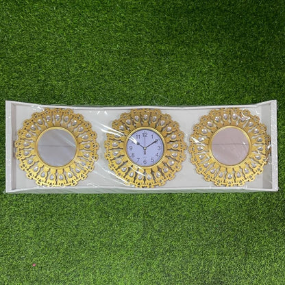 Reloj y espejo 3pcs 179-3 51244-35