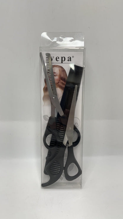 Set de tijera p/cortar cabello3in1 51128-63