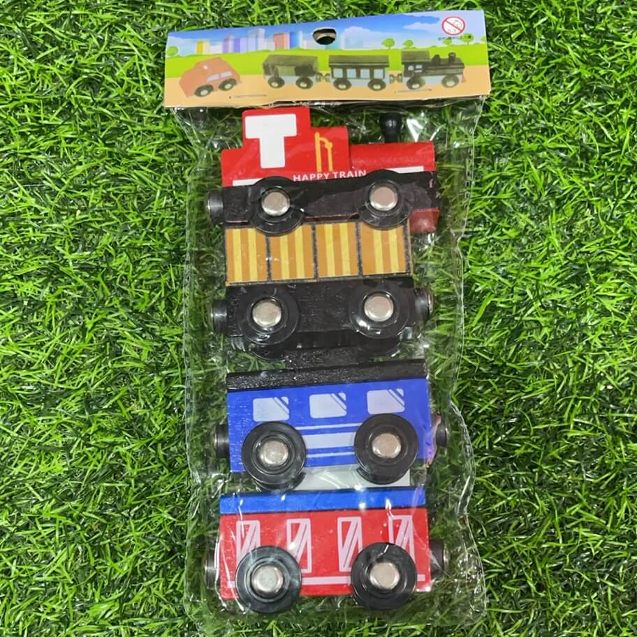 Tren madera 4pcs 1729-37