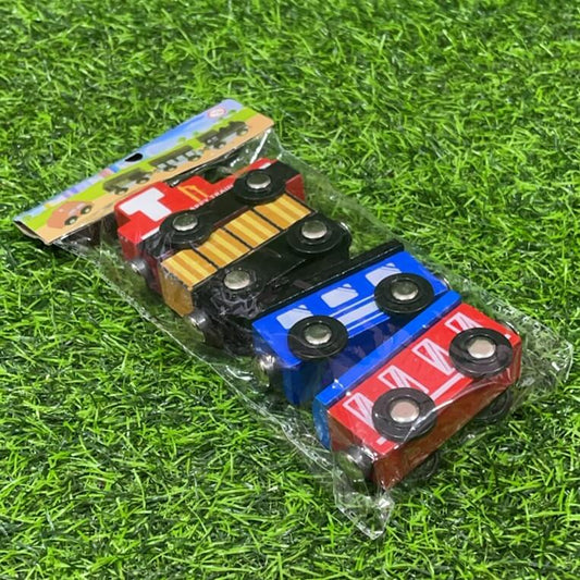 Tren madera 4pcs 1729-37