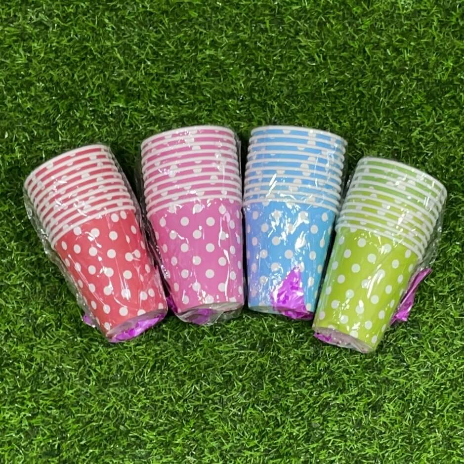 Vaso d/papel puntito 10pcs51002-31