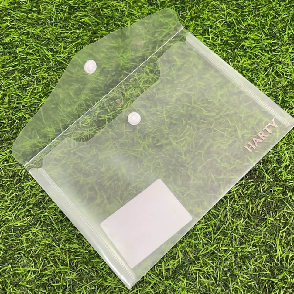 Sobre transp c/boton 13.5x192701202