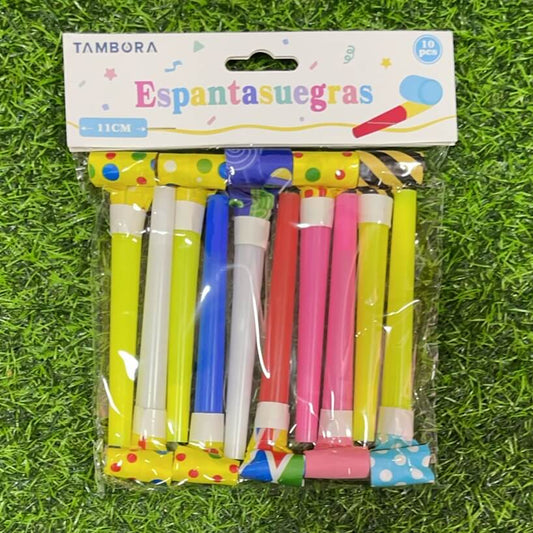 Soplador p/fiesta 10pcs 90118-284