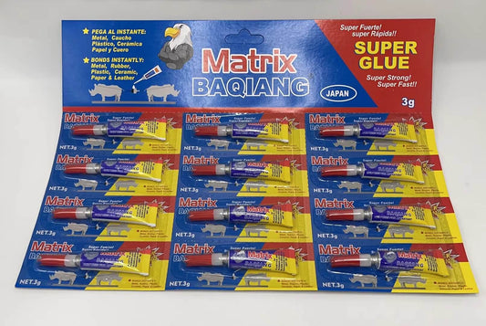 Super glue matrix 12pcs bq-022