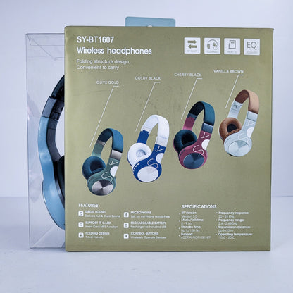 Auricular bluetooth manos libres tipo vincha sybt1607