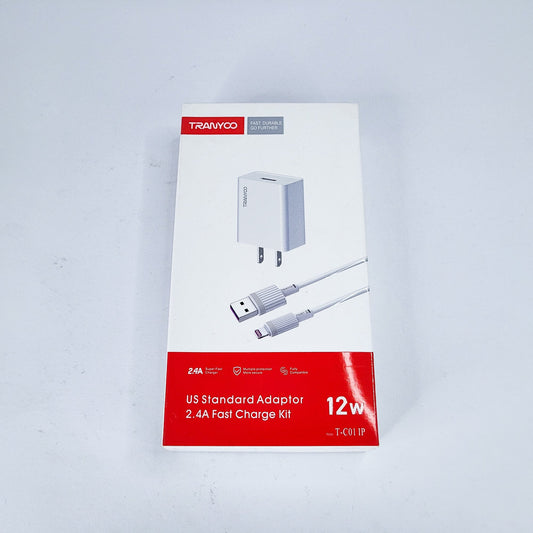 Cargador kit 2.1a +cable iphone 1m - 1 puerto usb