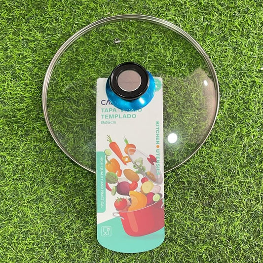 Tapa d/vidrio 26cm 1pc 90117-760