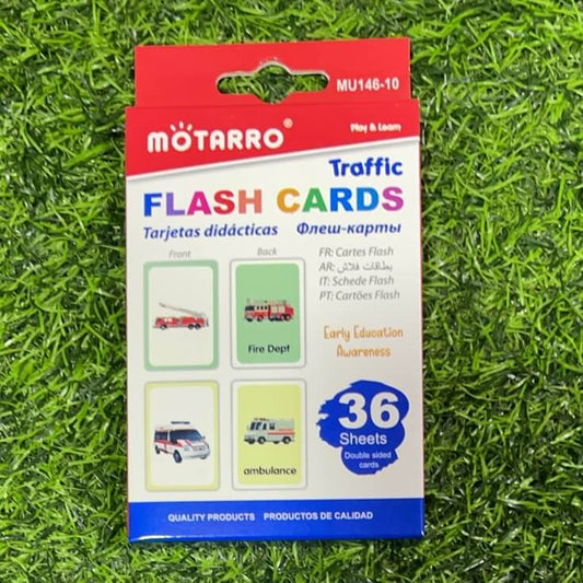 Tarjeta de aprendizajetransporte mu146-10