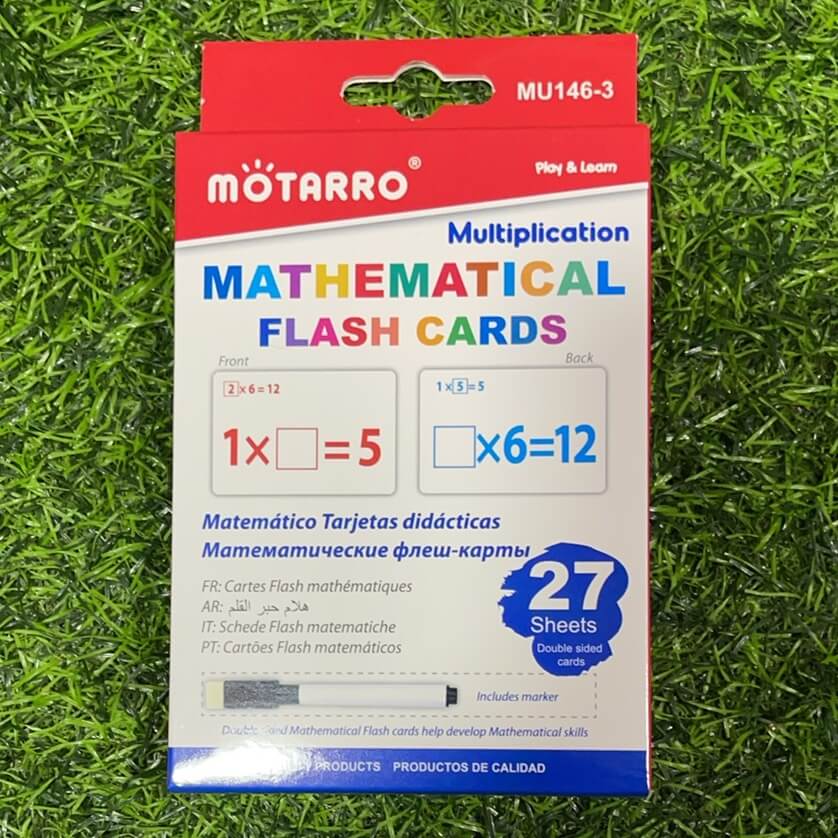 Tarjeta de aprendizaje numericosmu146-3