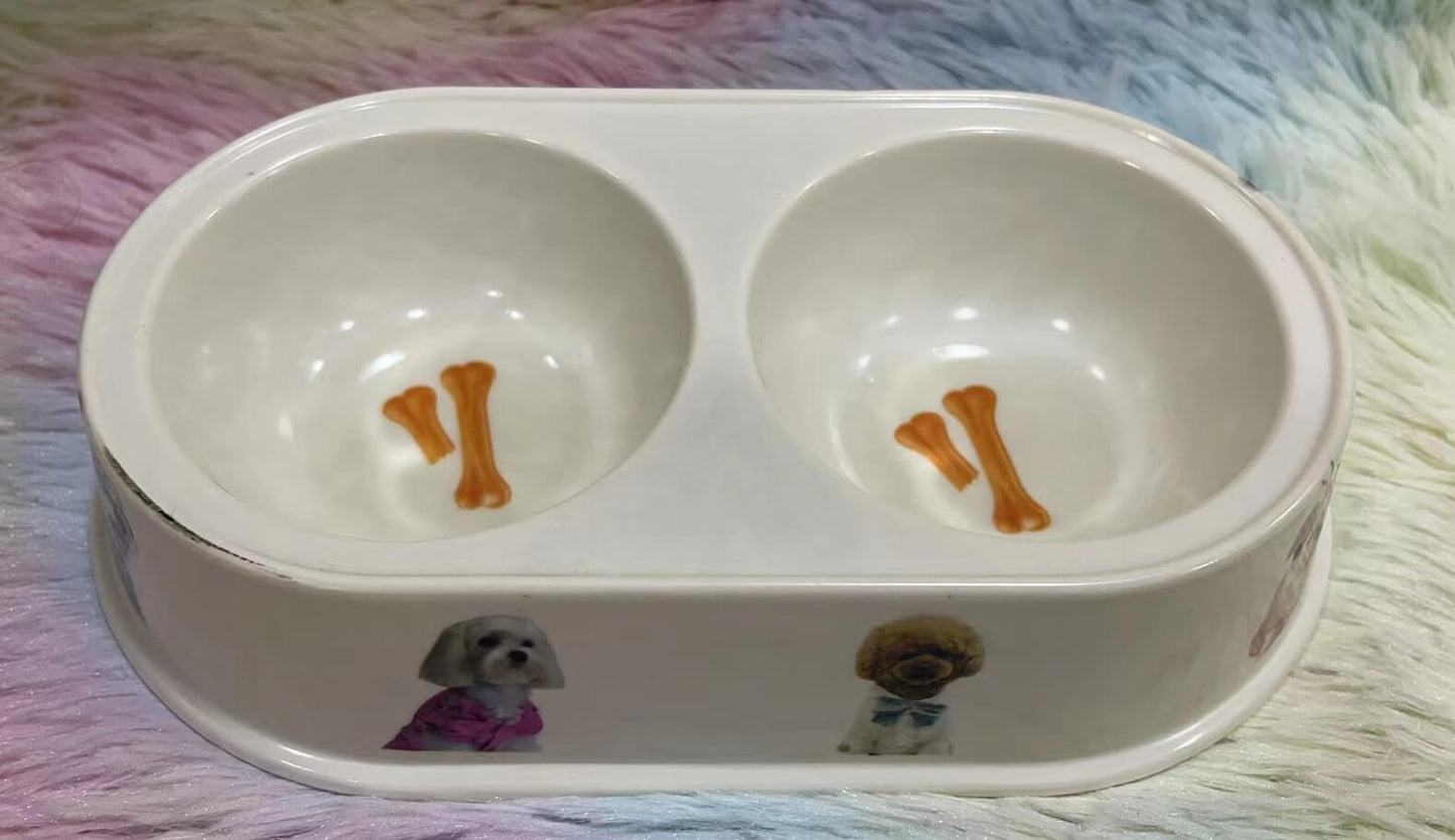 Taza doble p/mascota51003-263/51041-84/51089-96