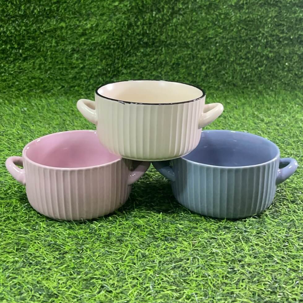 Taza sopera color d/linea recta14748