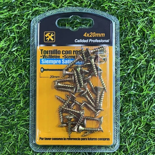 Tornillo con rosca 4x20mm19690-12
