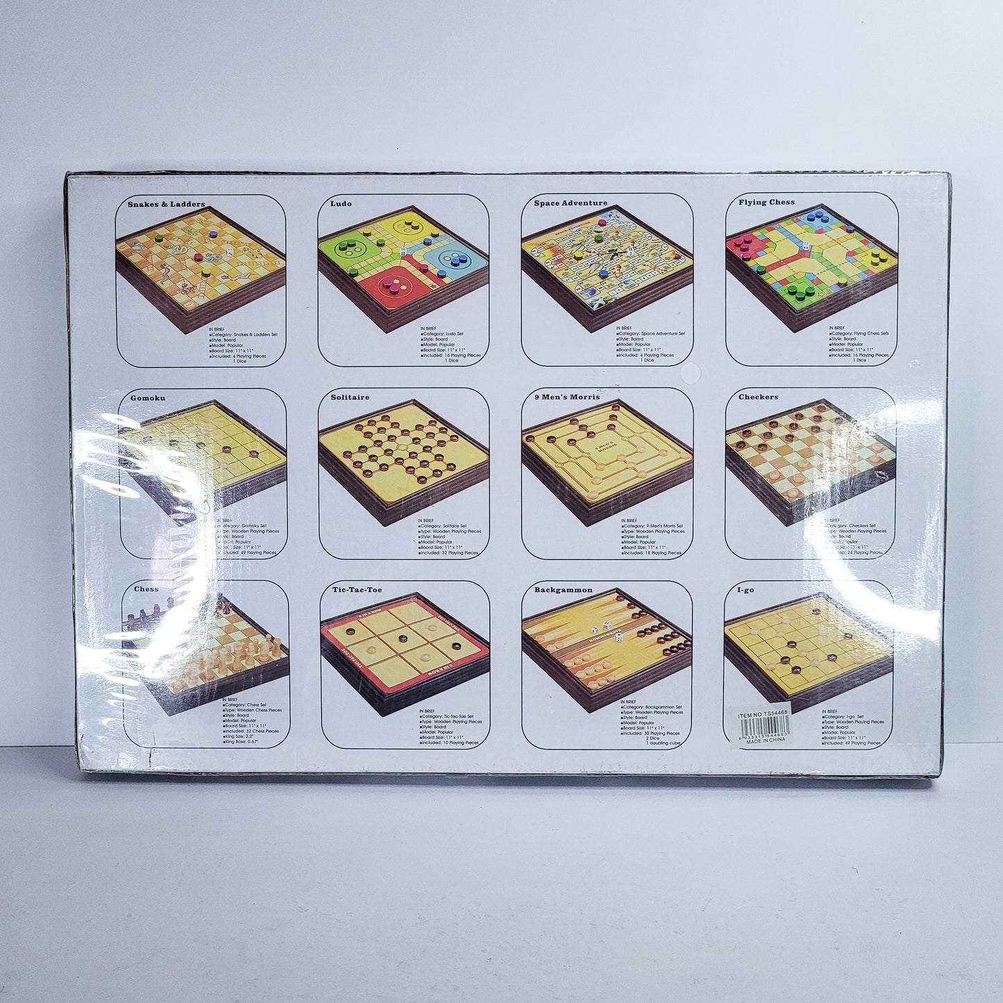 Juego de mesa 12 en 1