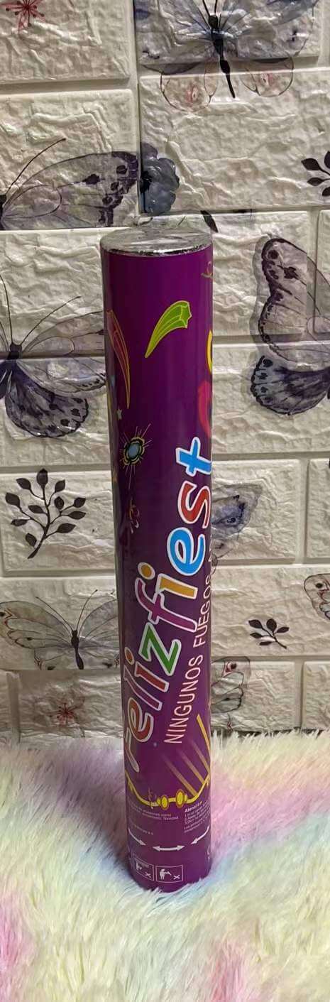 Tubo de confetti 40cm 51080-2