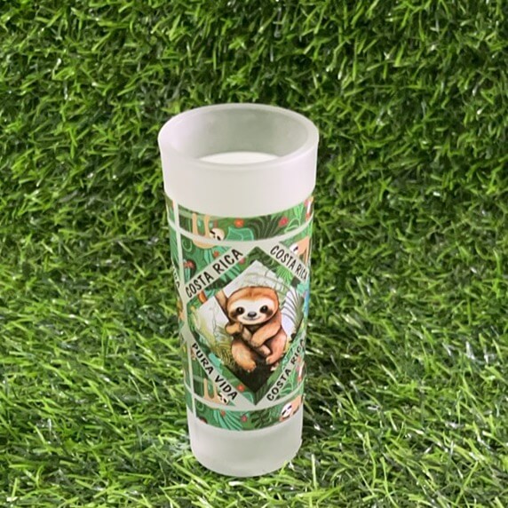 Vasito vidrio d/costa rica puravida 90270-10