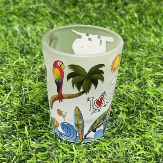 Vaso vidrio d/costa rica 90270-6