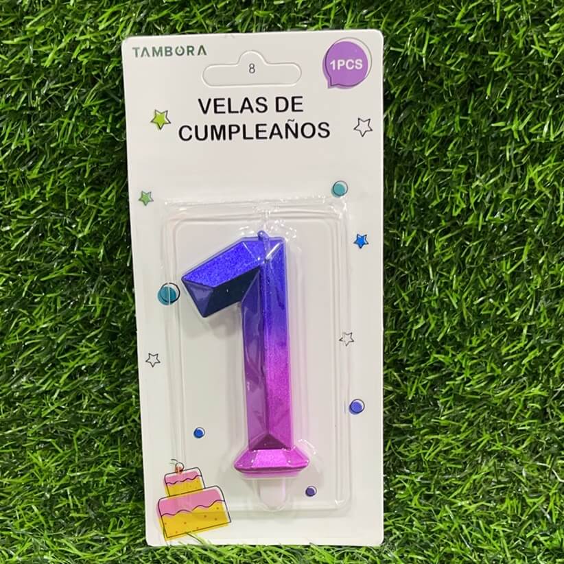 Vela numerica n1 7.7cm 90243-2