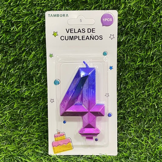 Vela numerica n4 7.7cm 90243-5