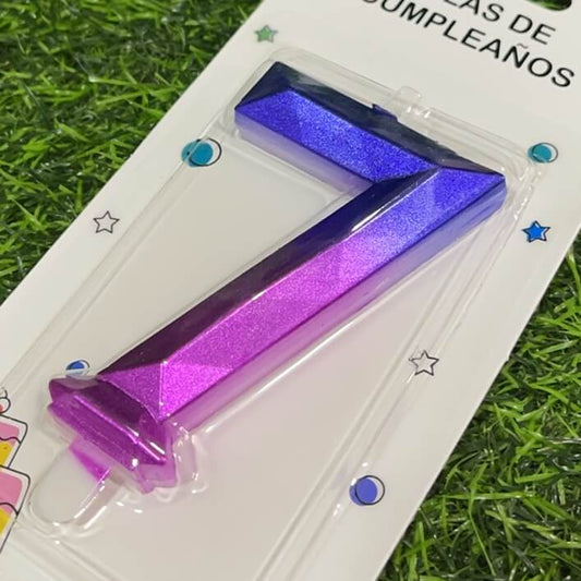 Vela numerica n7 7.7cm 90243-8