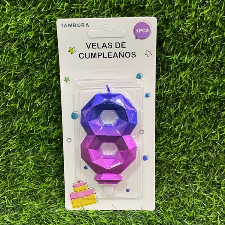 Vela numerica n8 7.7cm 90243-9