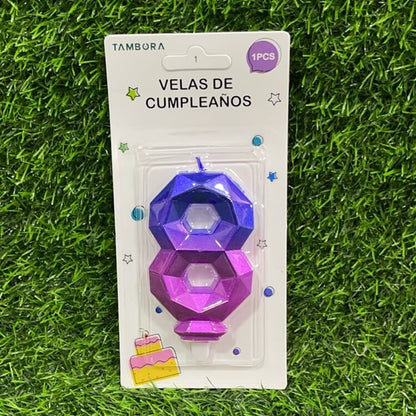 Vela numerica n8 7.7cm 90243-9