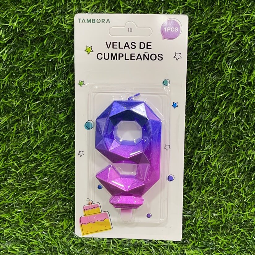 Vela numerica n9 7.7cm 90243-10